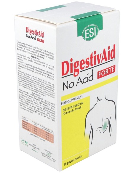 Digestivaid No Acid Forte Pocket Drink 16Sbrs.