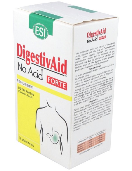 Digestivaid No Acid Forte Pocket Drink 16Sbrs.