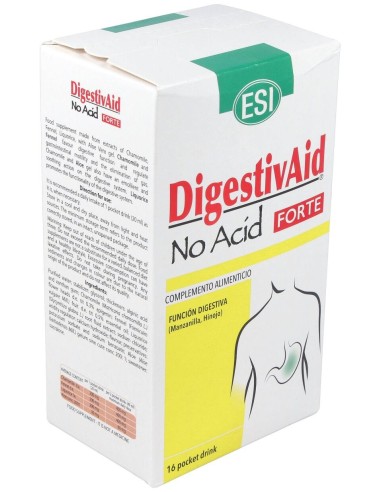 Digestivaid No Acid Forte Pocket Drink 16Sbrs.