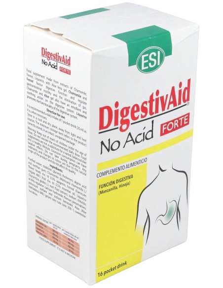 Digestivaid No Acid Forte Pocket Drink 16Sbrs.