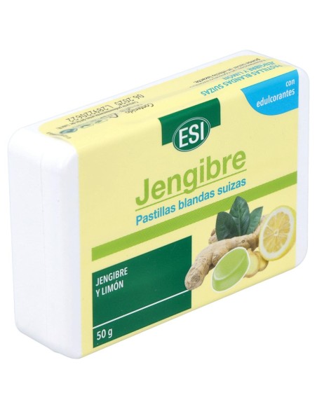 Esi Pastillas Blandas Suizas De Jengibre Y Limon 50G