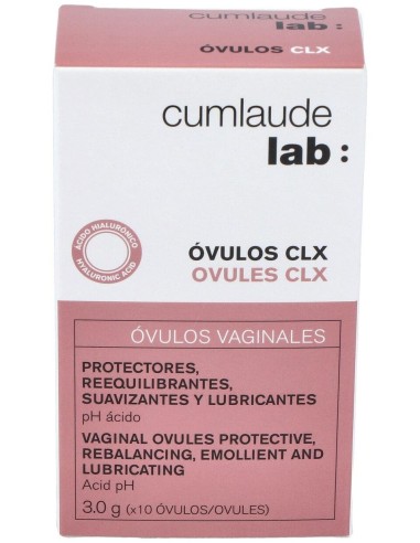 Cumlaude Óvulos Vaginales Clx, 10 Óvulos