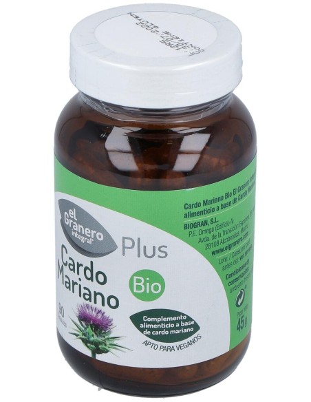 El Granero Cardo Mariano Plus Bio 90Cap
