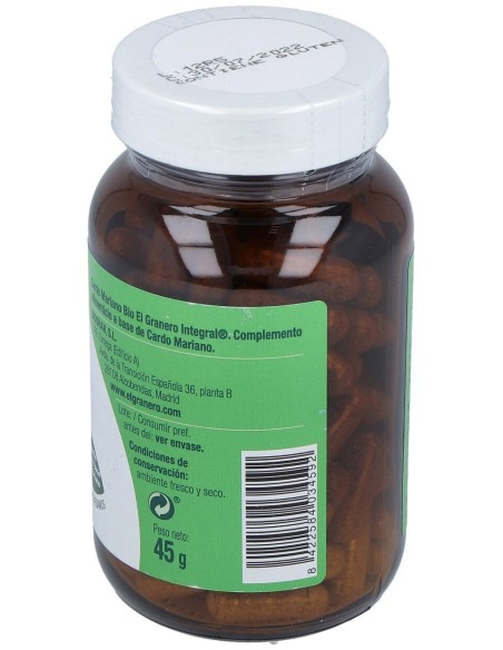 El Granero Cardo Mariano Plus Bio 90Cap