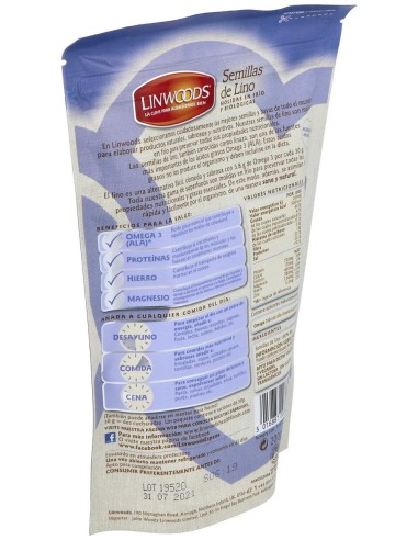 Semillas De Lino Molidas 200Gr. Bio