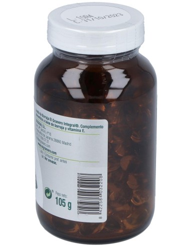 El Granero Aceite De Borraja 500Mg Primera Presión En Frío 150 Perlas