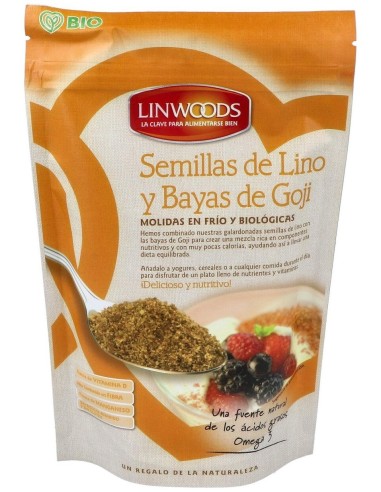 Semillas De Lino Y Goji Molidas En Frio 200Gr.