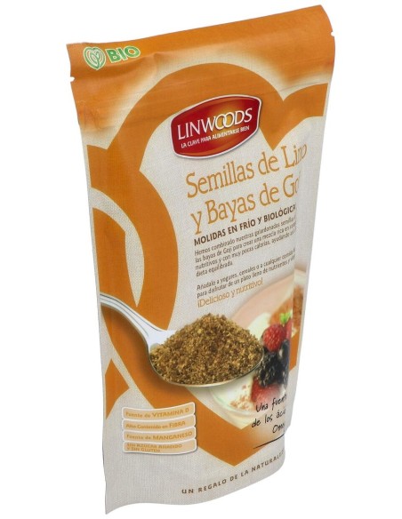 Semillas De Lino Y Goji Molidas En Frio 200Gr.