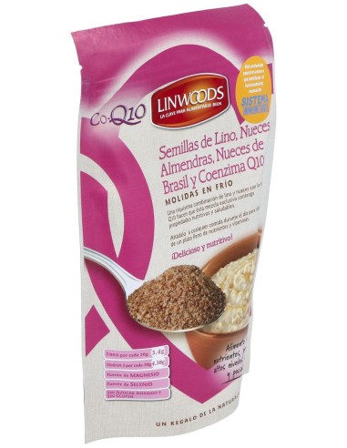 Semillas De Lino Con Nueces Almendras Q10 200Gr.