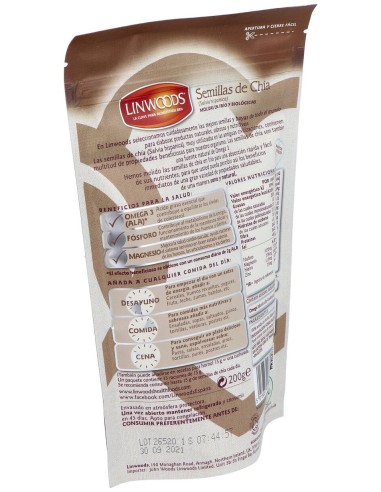 Semillas De Chia Molidas 200Gr. Bio