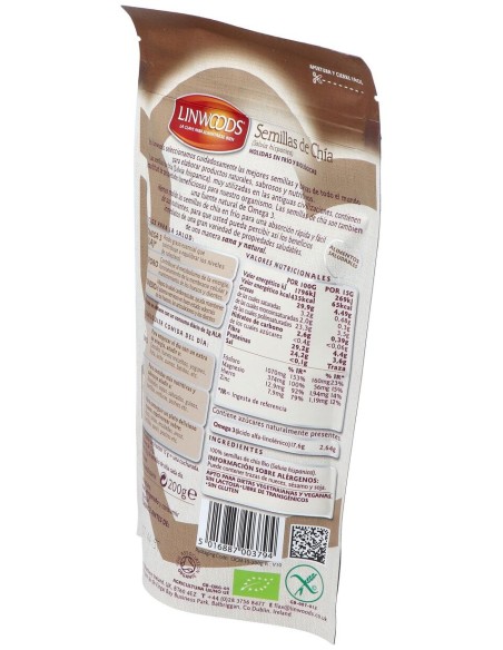 Semillas De Chia Molidas 200Gr. Bio