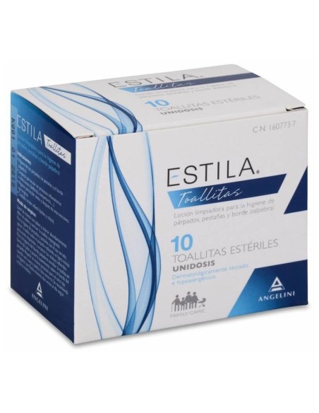 Estila Hig Parpados/Pestañas/Palpebral 10Toallitas
