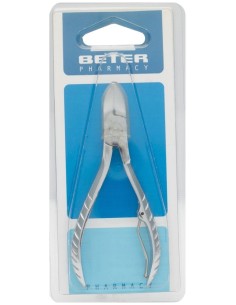 Beter Alicates Manicura De Uñas Superpuesto Inoxidable, 1 Ud