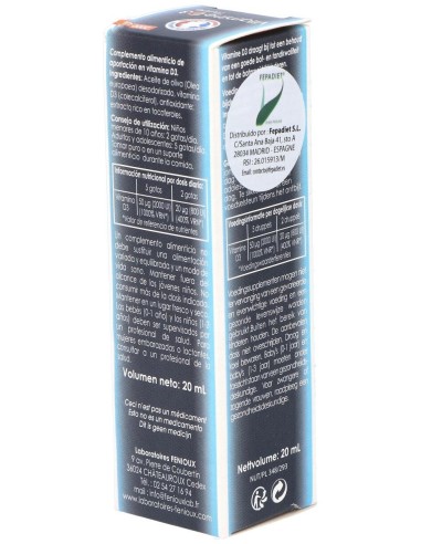 Fenioux Vitamina D3 2000Ui 20Ml
