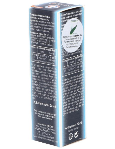 Fenioux Vitamina D3 2000Ui 20Ml
