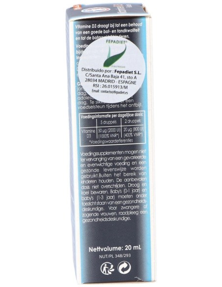 Fenioux Vitamina D3 2000Ui 20Ml
