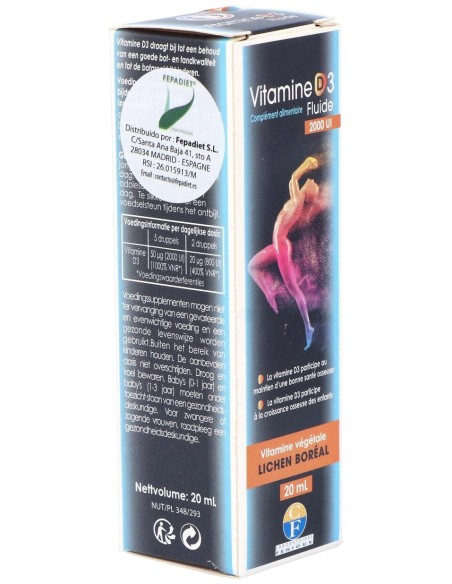 Fenioux Vitamina D3 2000Ui 20Ml