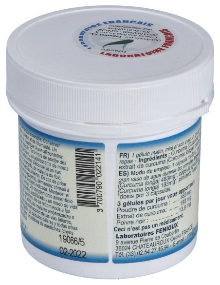 Fenioux Curcuma Proactif 230Mg 90Caps