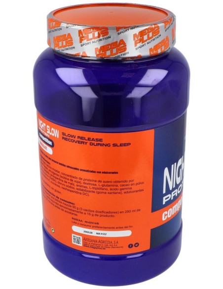 Mega Plus Night Slow Protein Competition Sabor Chocolate 1Kg