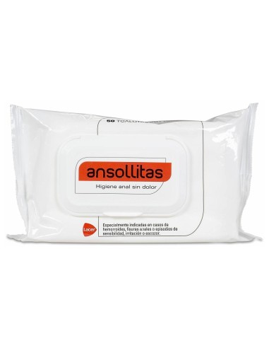 Ansollitas Toallitas De Higiene Anal 50Uds