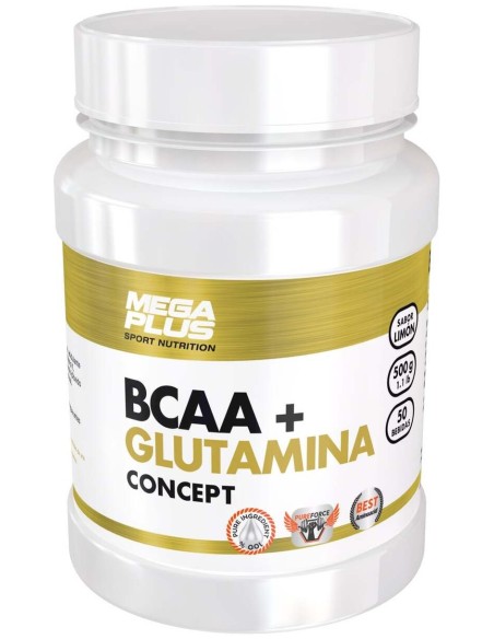 Mega Plus Bcaa+Glutamina Concept Tropical 500G