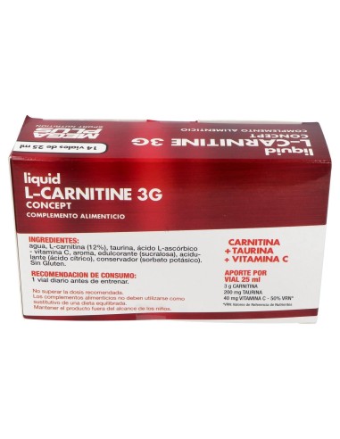 Mega Plus L-Carnitine Concept 14Uds