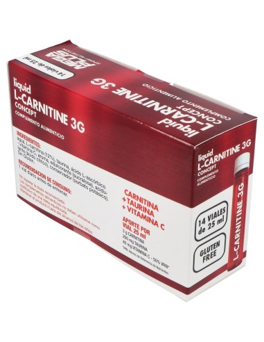 Mega Plus L-Carnitine Concept 14Uds