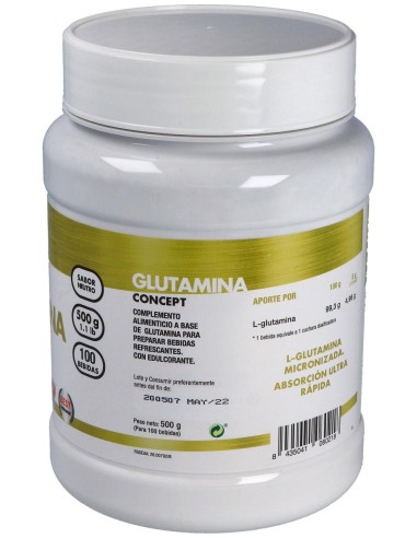 Glutamina Concept 500Gr.
