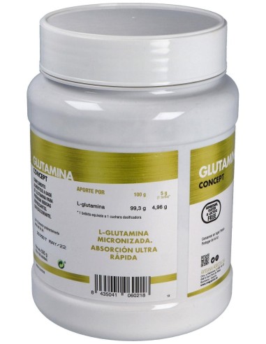 Glutamina Concept 500Gr.