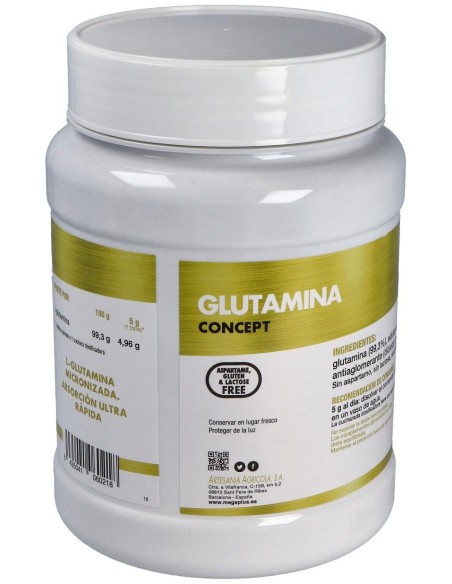 Glutamina Concept 500Gr.