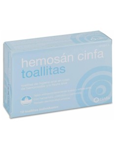Hemosan Cinfa Toallitas, 12 Uds