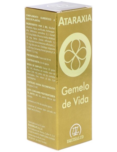 Ataraxia Gemelo De Vida 50Ml.