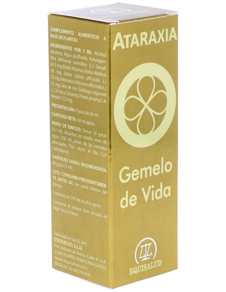 Ataraxia Gemelo De Vida 50Ml.