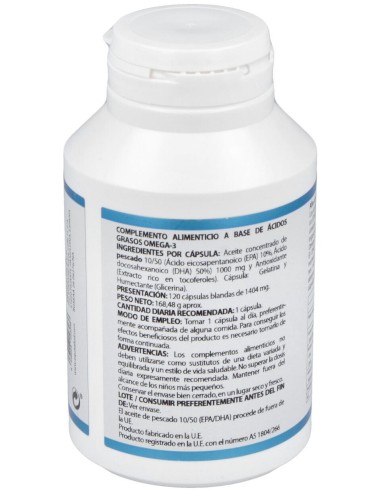 Omega 3 Dha Alto Contenido Epa100-Dha500 120Cap.