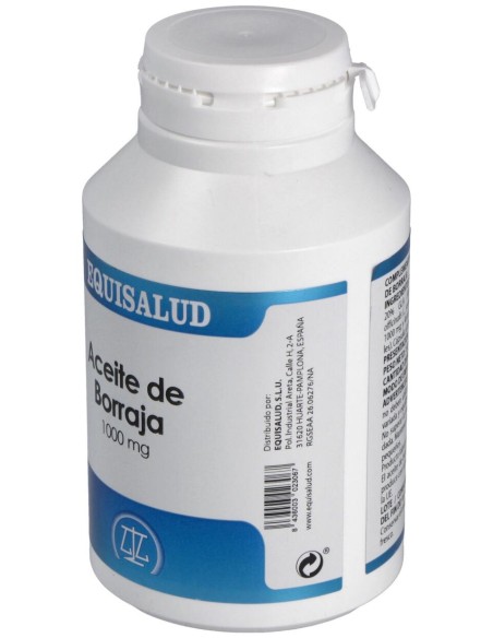 Equisalud Aceite De Borraja Orgánico 1000Mg 120Cáps