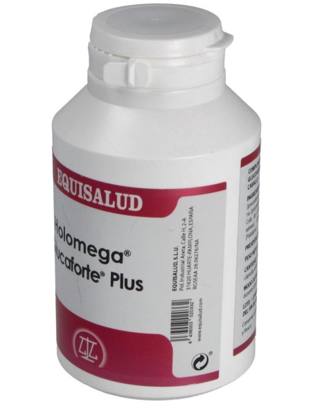 Equisalud Holomega Glucaforte Plus 180Caps