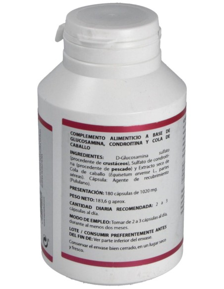 Equisalud Holomega Glucaforte Plus 180Caps