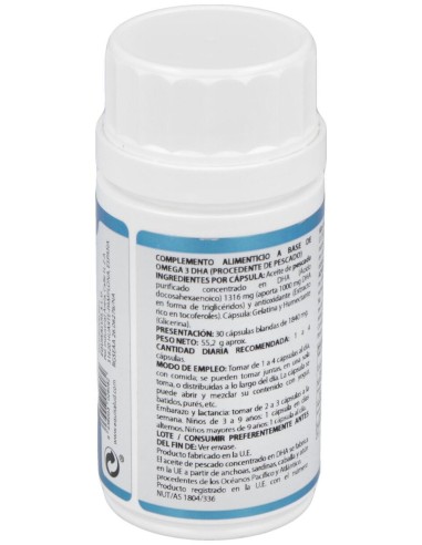 Omega 3 Cognivision Dha 1.000 Mg 90 Perlas