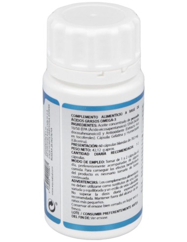 Equisalud Omega 3 Dha Alto Contenido Epa50-Dha250 60Caps