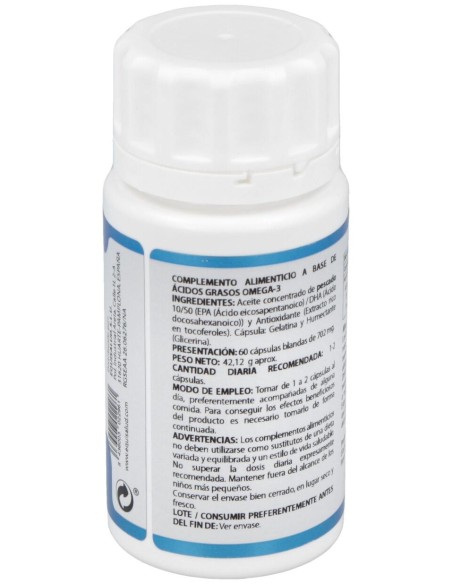 Equisalud Omega 3 Dha Alto Contenido Epa50-Dha250 60Caps