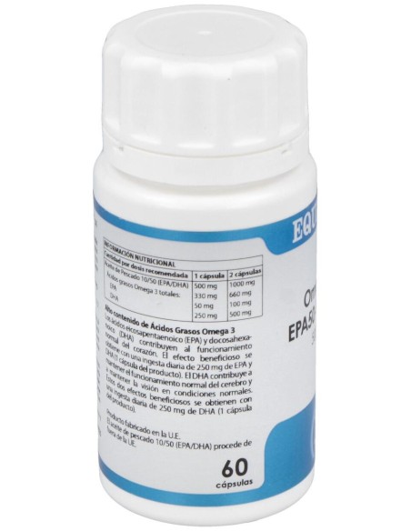 Equisalud Omega 3 Dha Alto Contenido Epa50-Dha250 60Caps