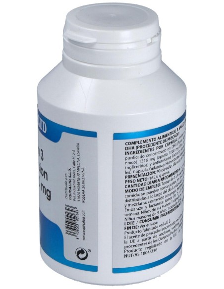 Equisalud Cognivision Omega 3 Dha 1000 Mg 90 Perlas