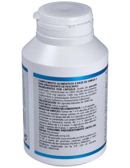 Equisalud Cognivision Omega 3 Dha 1000 Mg 90 Perlas