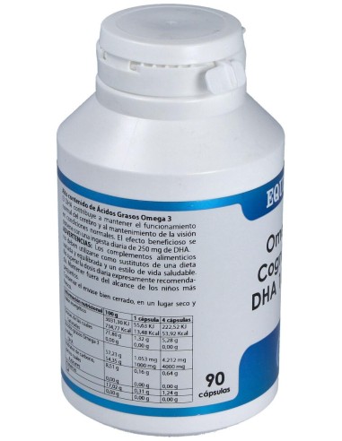 Equisalud Cognivision Omega 3 Dha 1000 Mg 90 Perlas