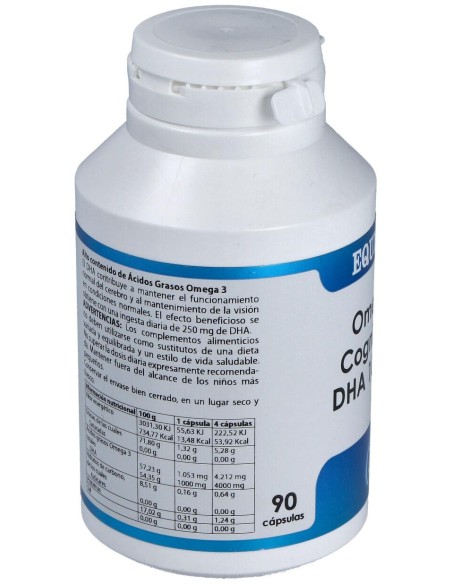 Equisalud Cognivision Omega 3 Dha 1000 Mg 90 Perlas