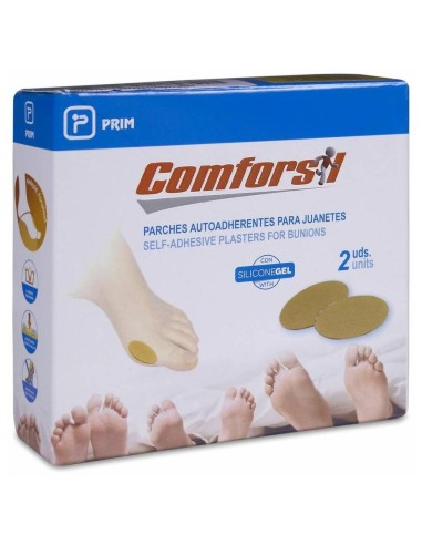 Comforsil Parches Autoadherentes Para Juanetes, 2 Uds