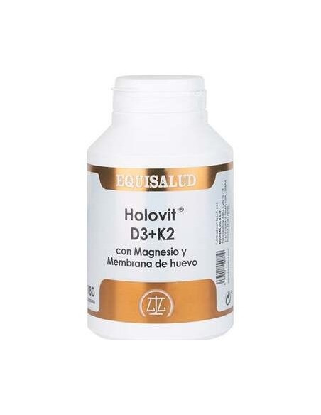 Holovit D3+K2 Con Magnesio Y Membrana De Huevo 180Caps