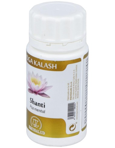 Yoga Kalash Shanti Paz Mental 60Cap.