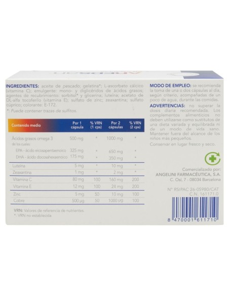 Aredsan 60Caps - Angelini