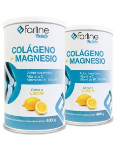 Pack Farline Activity Colágeno+Magnesio Sabor Limón, 2 Uds